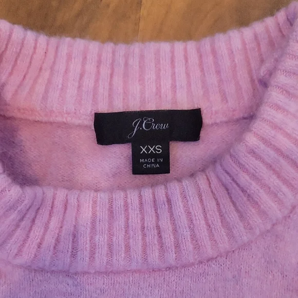 Spring Colored J. CREW Women's Pink Sweater with Button Detail/ XXS - Picture 5 of 5